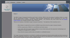 Desktop Screenshot of coppercompoundconsortium.eu